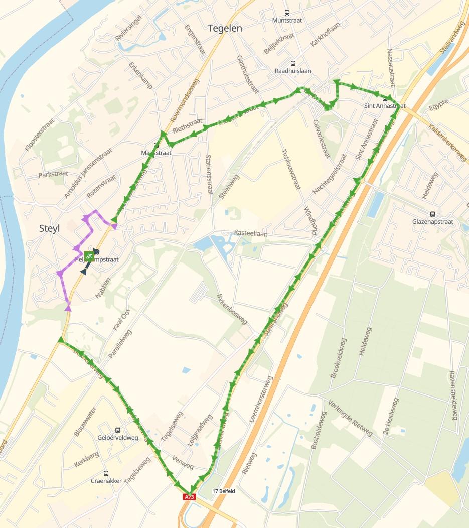 Omleidingsroute Roermondseweg
