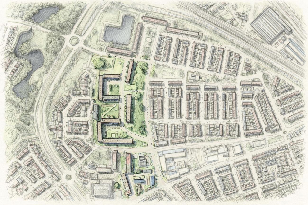 Decoratief - Schets Vastenavondkamp