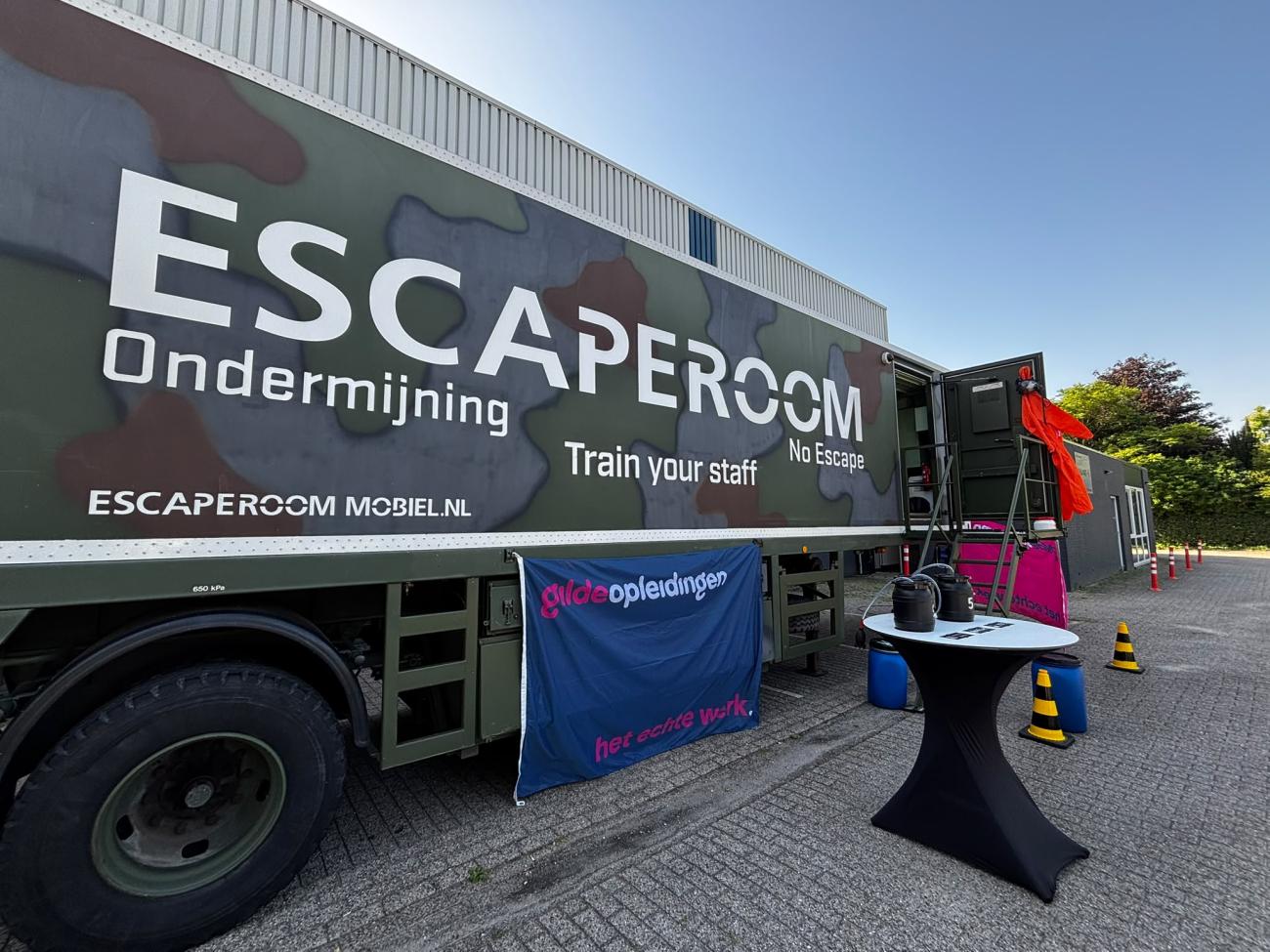 een mobiele escaperoom