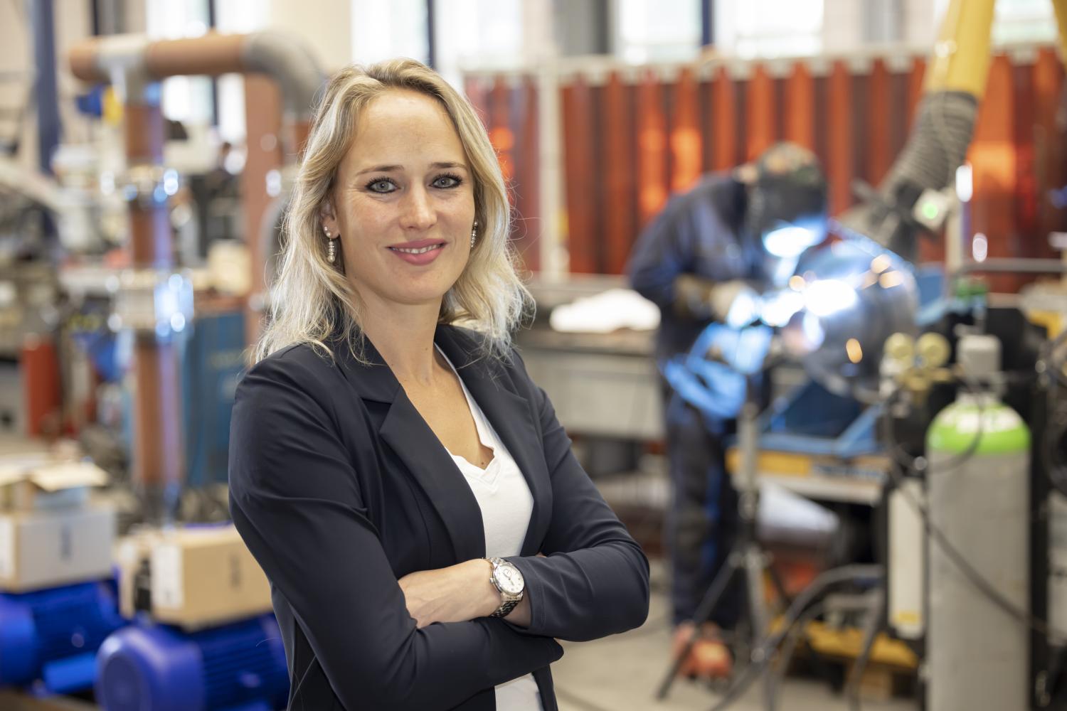 Karlijn Wisse, directeur bij Linthorst Energy. De geïnterviewde persoon voor dit artikel.