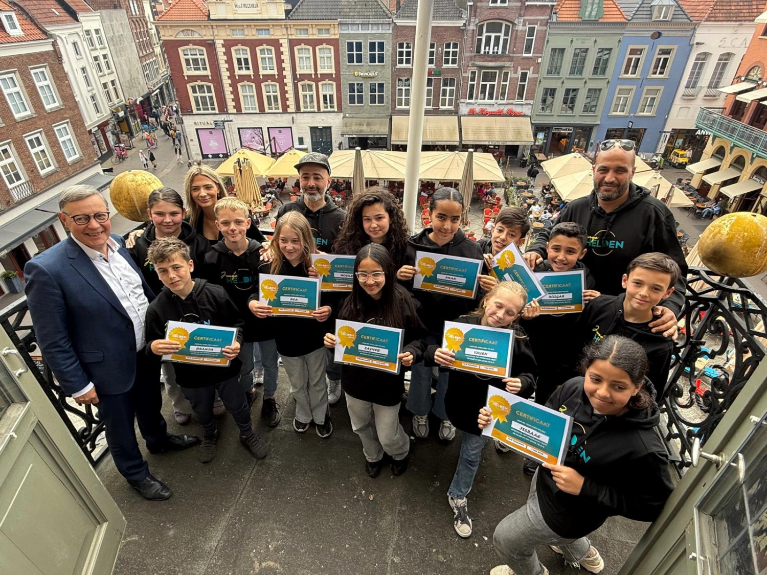 Project Jonge Helden feestelijk afgesloten 