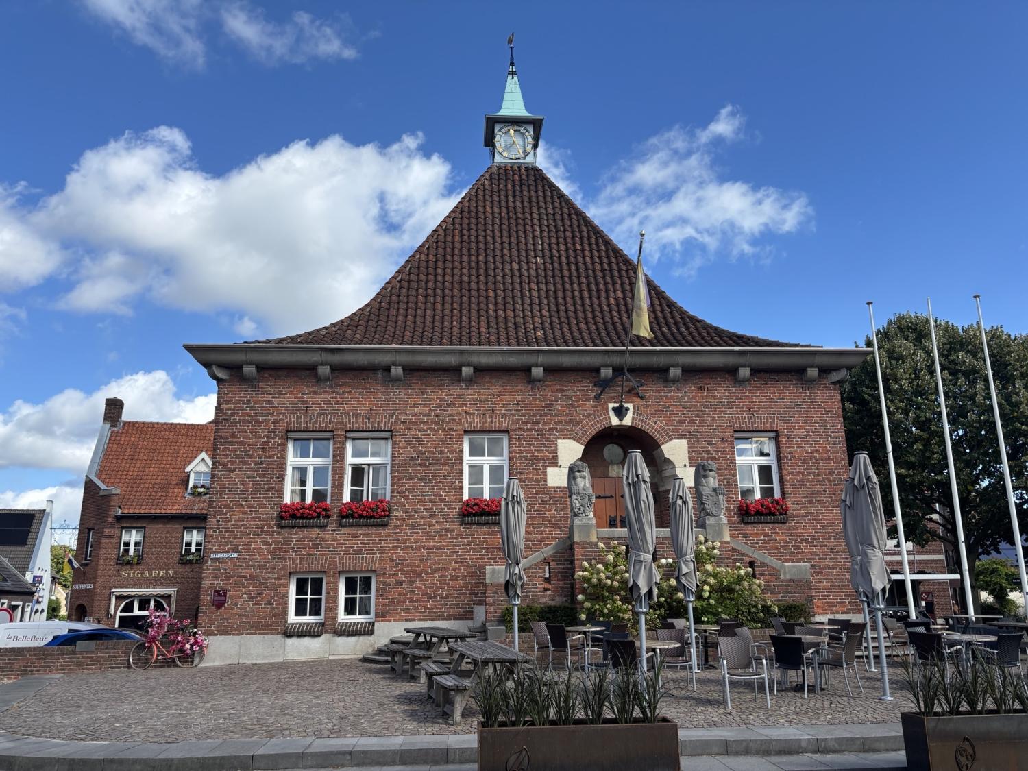 historisch gebouw in Arcen