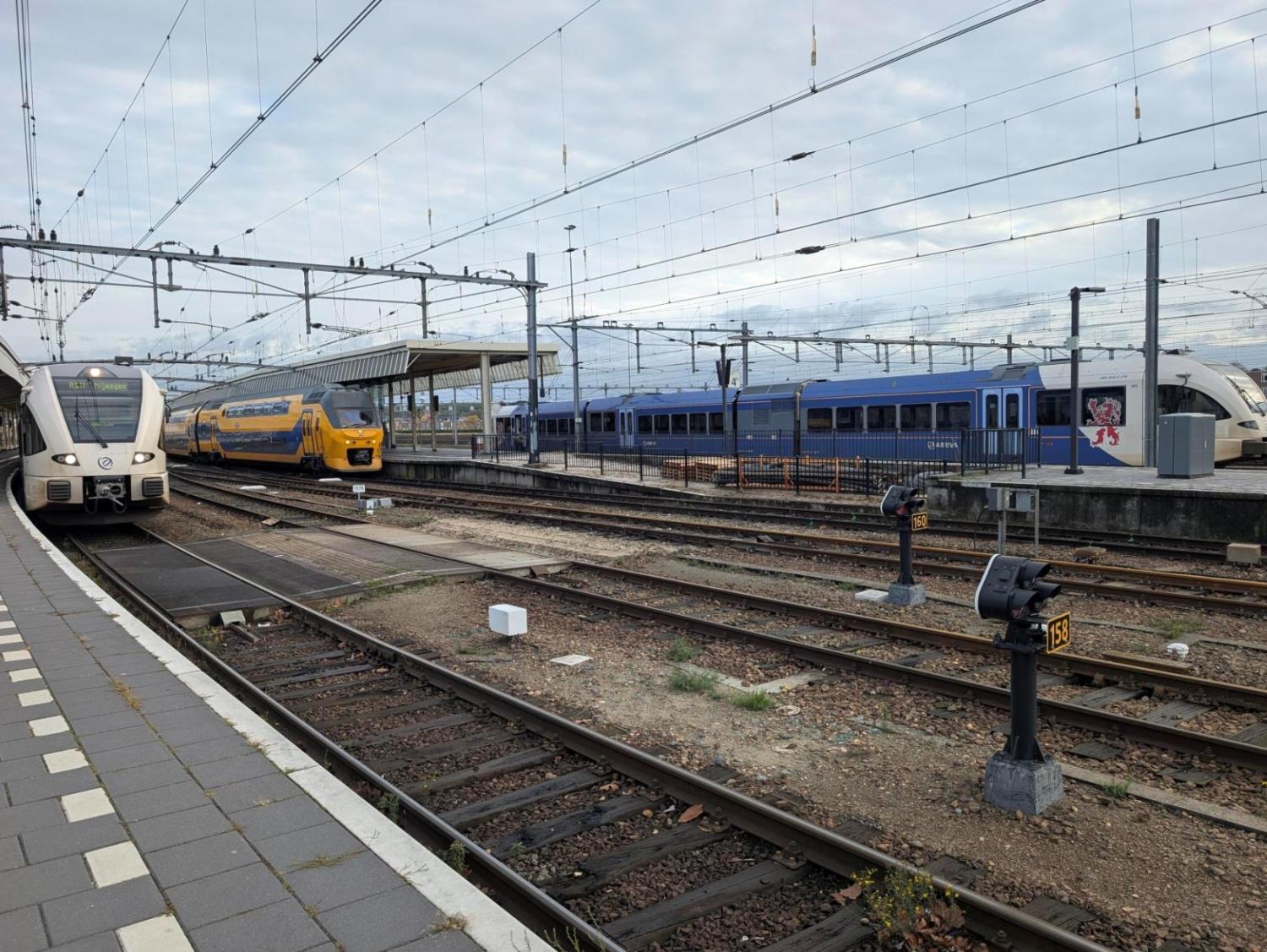 Spoor op station Venlo