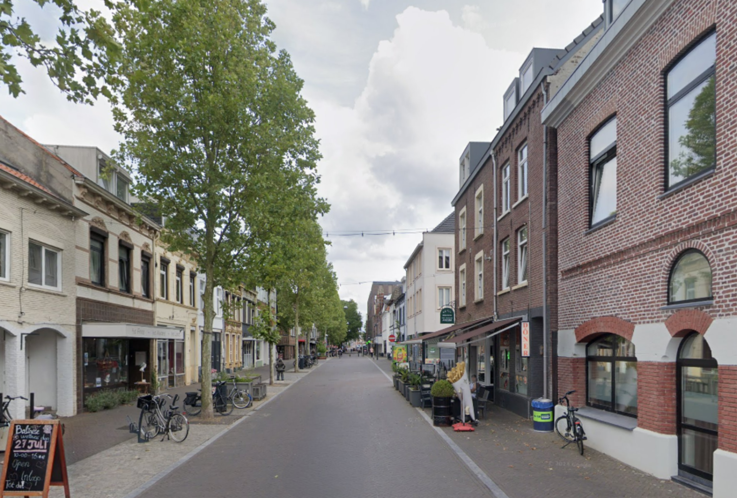 foto van de bolwaterstraat in Venlo