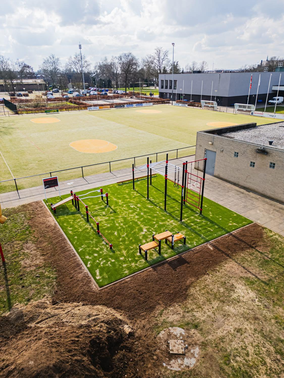 Klimpark Velden van bovenaf